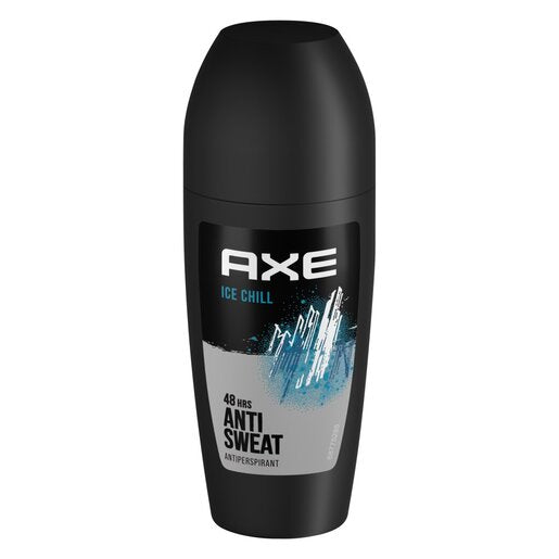 AXE ICE CHILL MEN DRY ANTI-PERSPIRANT ROLL ON 50ml 48 HOUR PROTECTION