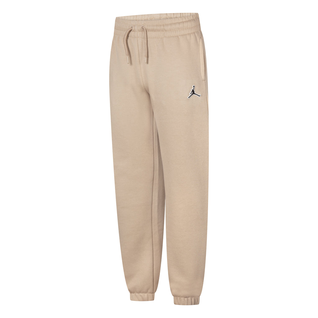 JORDAN YOUTH KIDS JUMPMAN ESSENTIALS HEMP FLEECE JOGGERS (BEIGE SIZE S-XL)