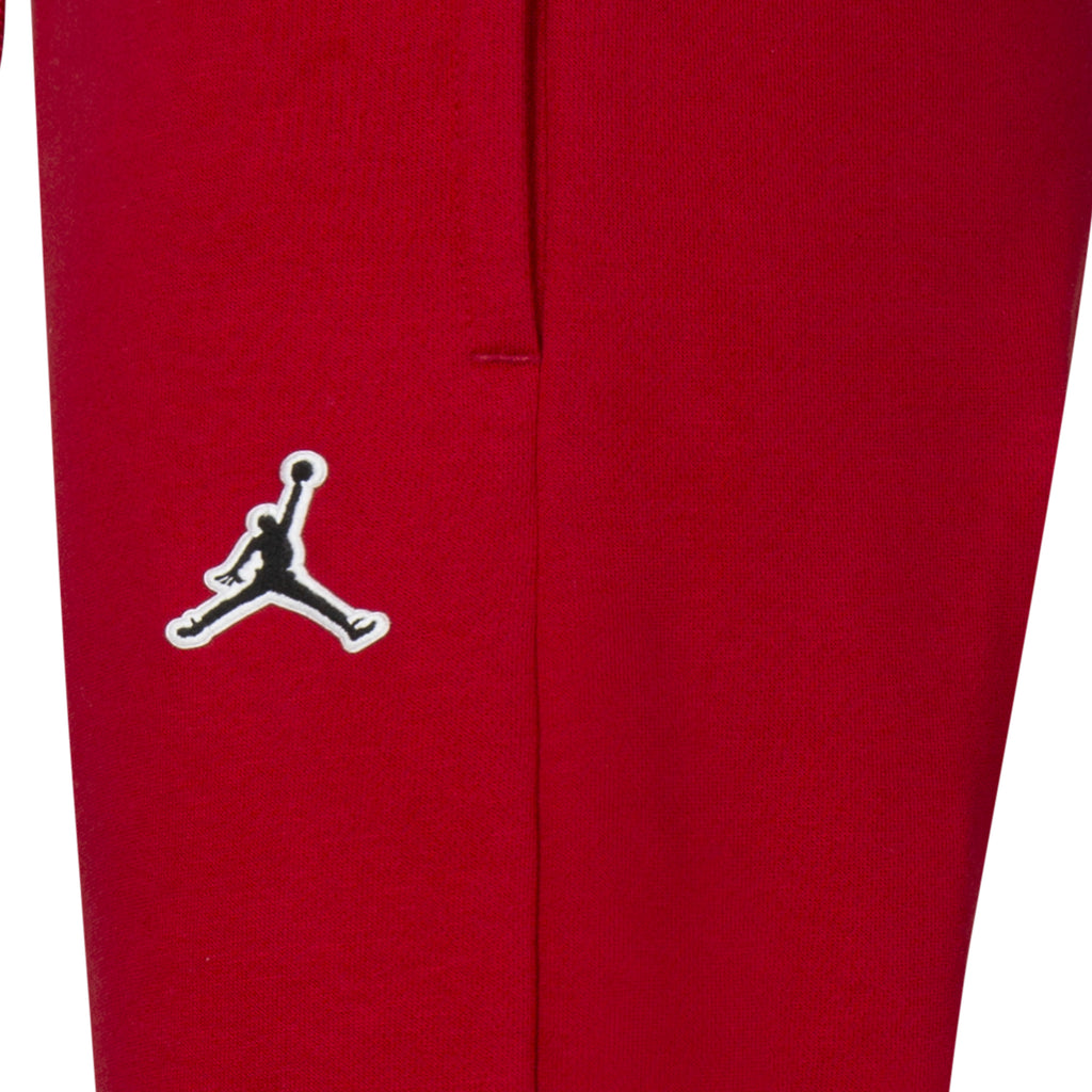 JORDAN YOUTH KIDS JUMPMAN ESSENTIALS HEMP FLEECE JOGGERS (RED SIZE S-XL)