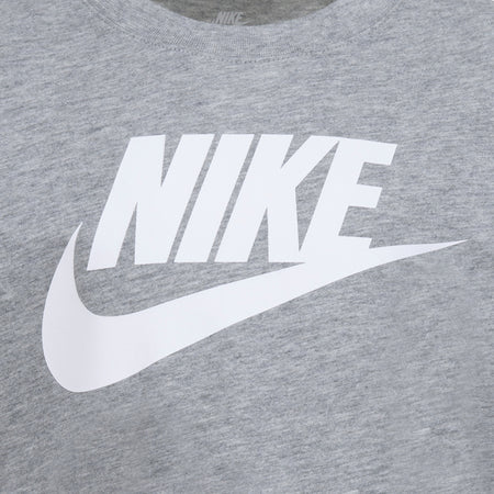 NIKE KIDS' SHORT SLEEVES FUTURA TEE (GREY/WHITE SIZE 4-7Y)