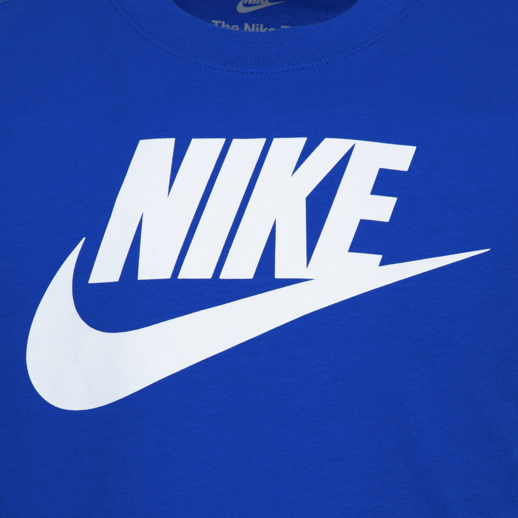 NIKE KIDS' SHORT SLEEVES FUTURA TEE (ROYAL BLUE SIZE 4-7Y)