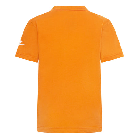 NIKE KIDS' SHORT SLEEVES FUTURA TEE (ORANGE SIZE 4-7Y)