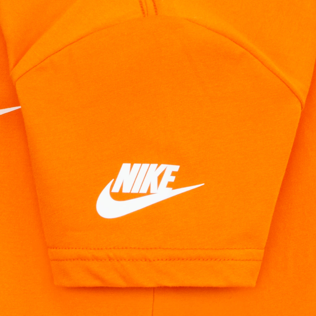 NIKE KIDS' SHORT SLEEVES FUTURA TEE (ORANGE SIZE 4-7Y)