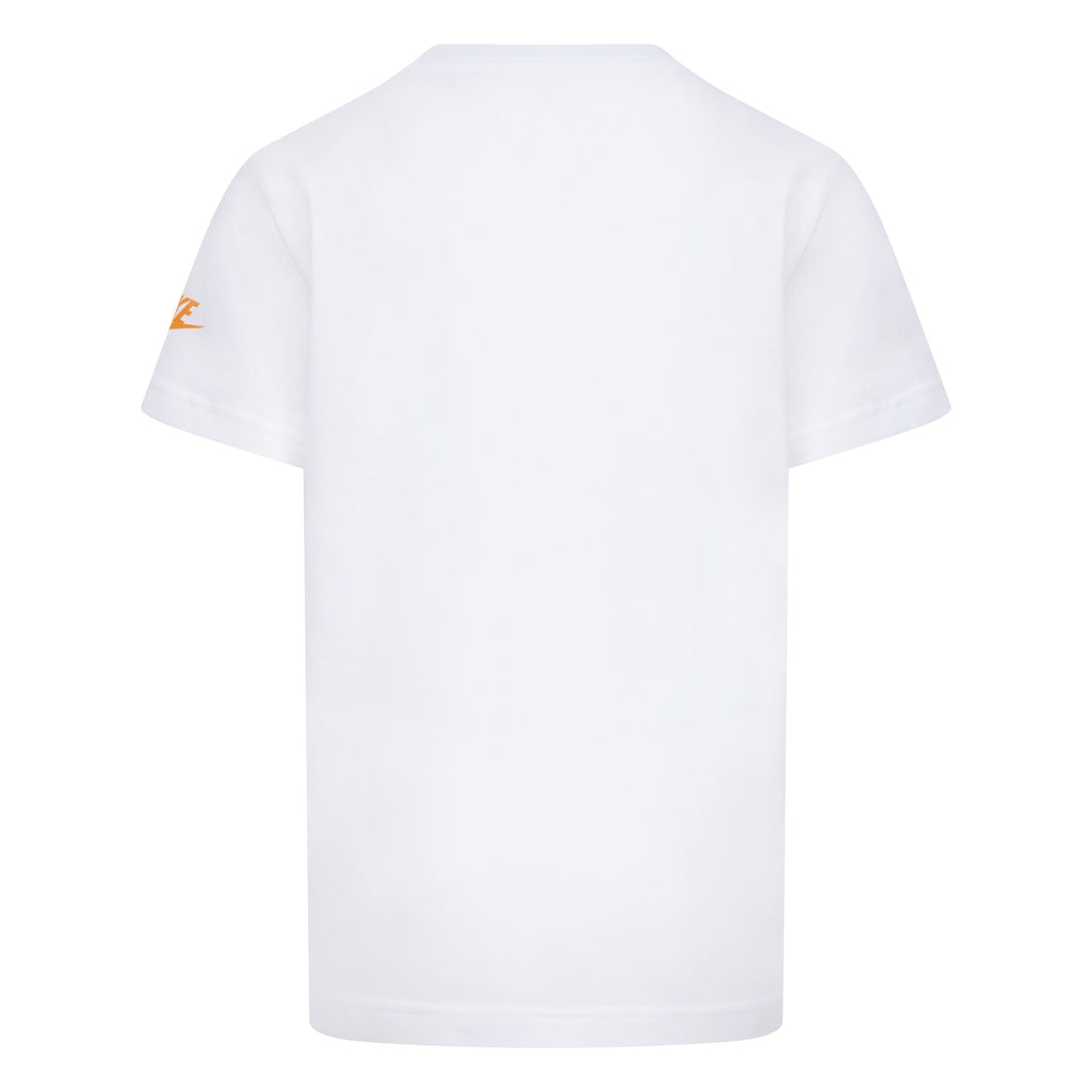 NIKE AIR KIDS' WINDSURFING SHORT SLEEVES T-SHIRT (WHITE SIZE 4-7Y)