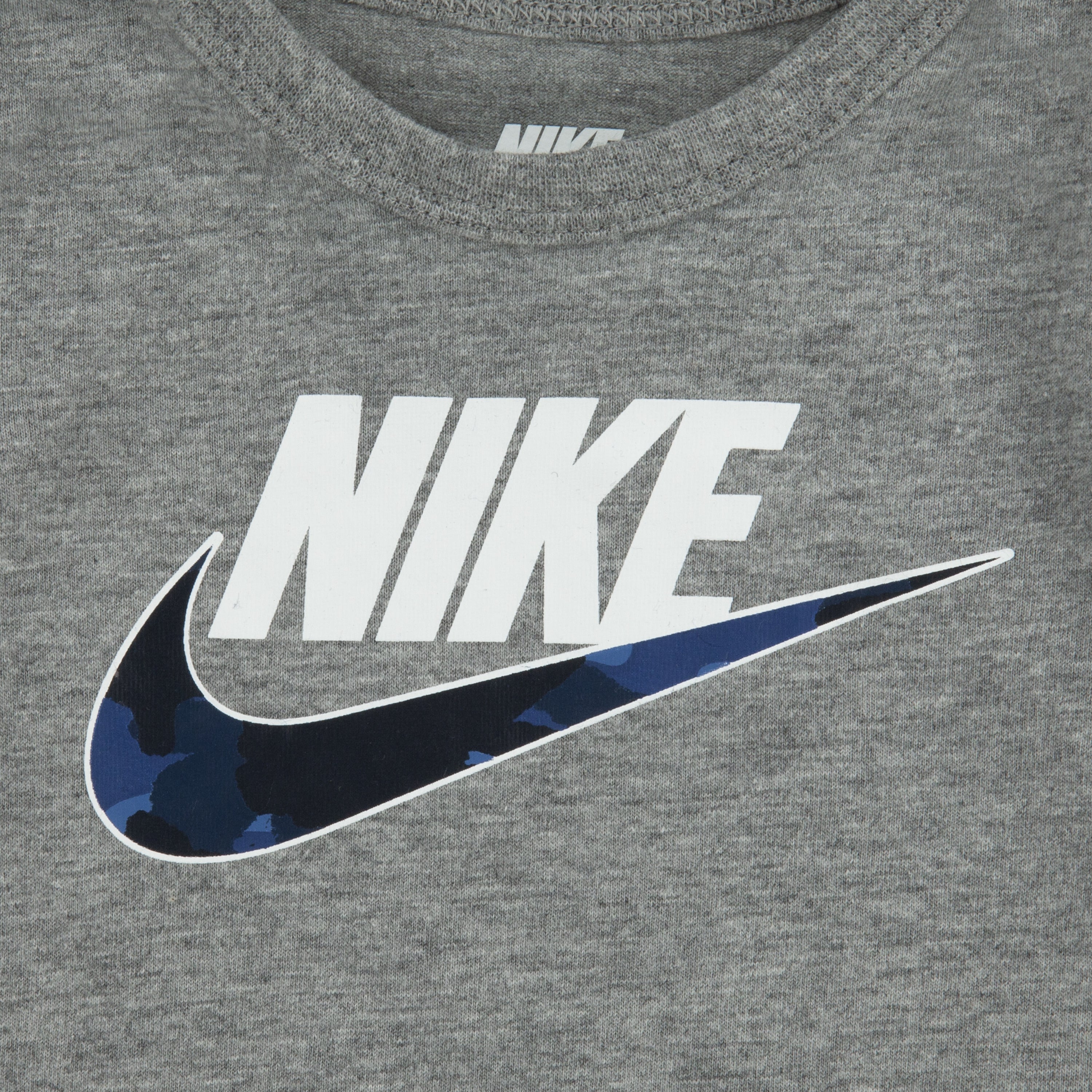 NIKE INFANTS 3-PIECE PANTS SET (NAVY/GREY SIZE 0-9M)