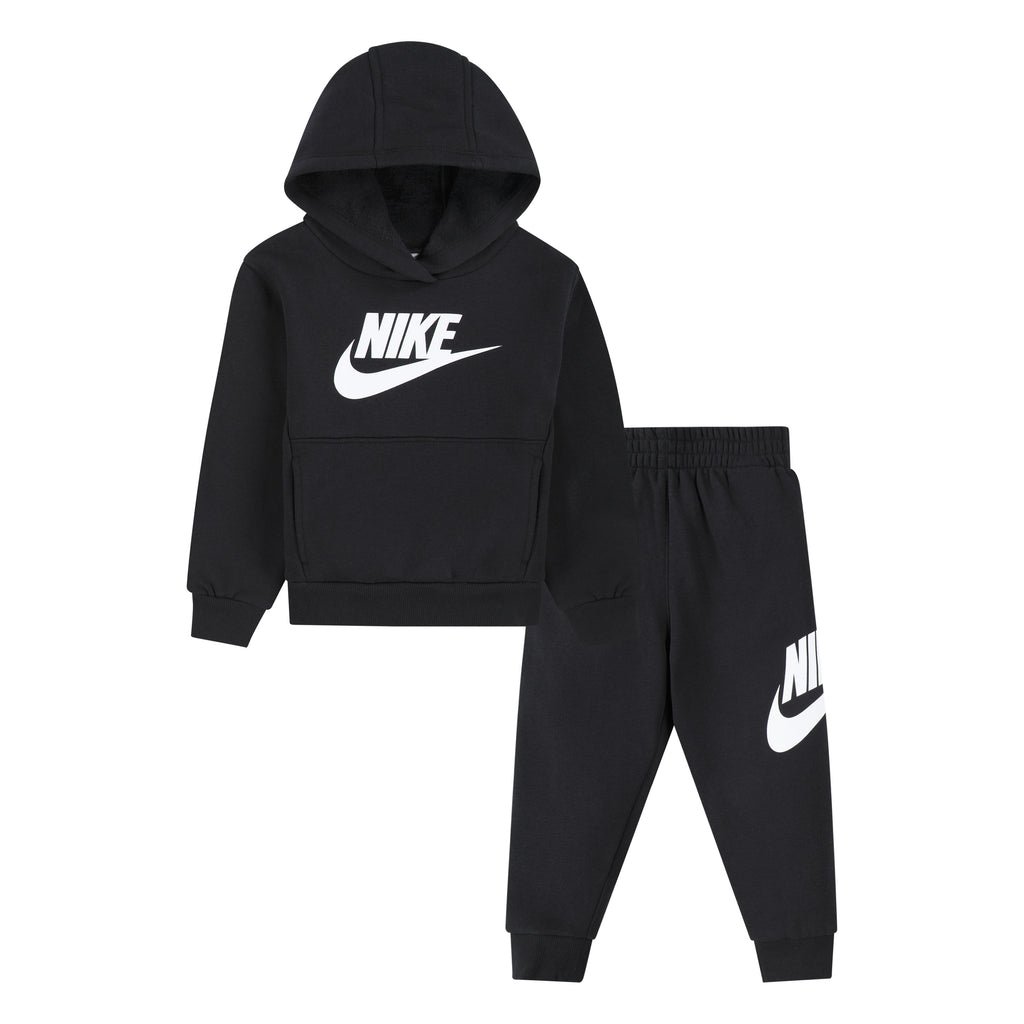 NIKE TODDLER KIDS' FLEECE SET (BLACK SIZE 2T-4T)