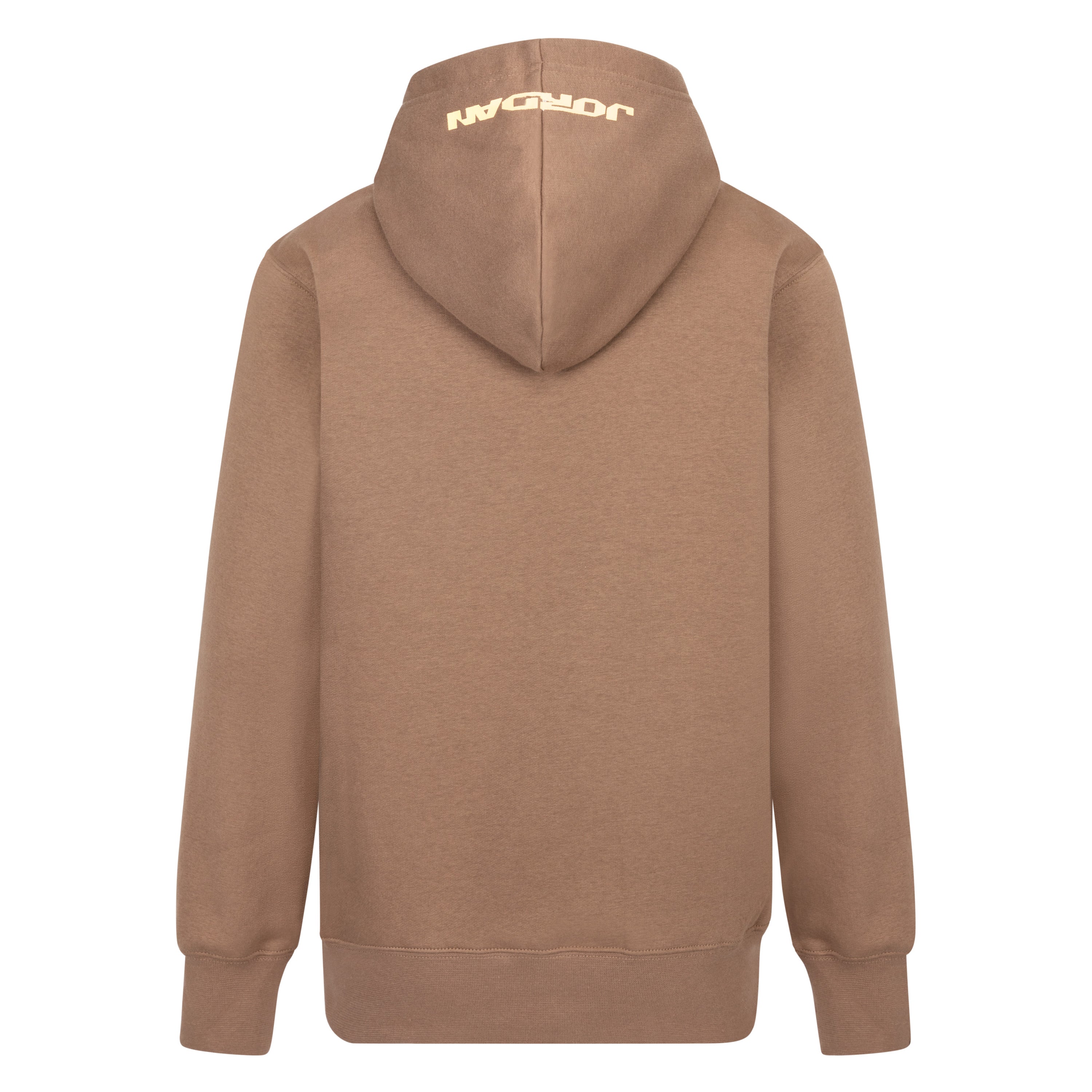 JORDAN JUNIOR BOYS' MJ FLIGHT MVP BROWN PULLOVER HOODIE (YOUTH SIZE S-XL)