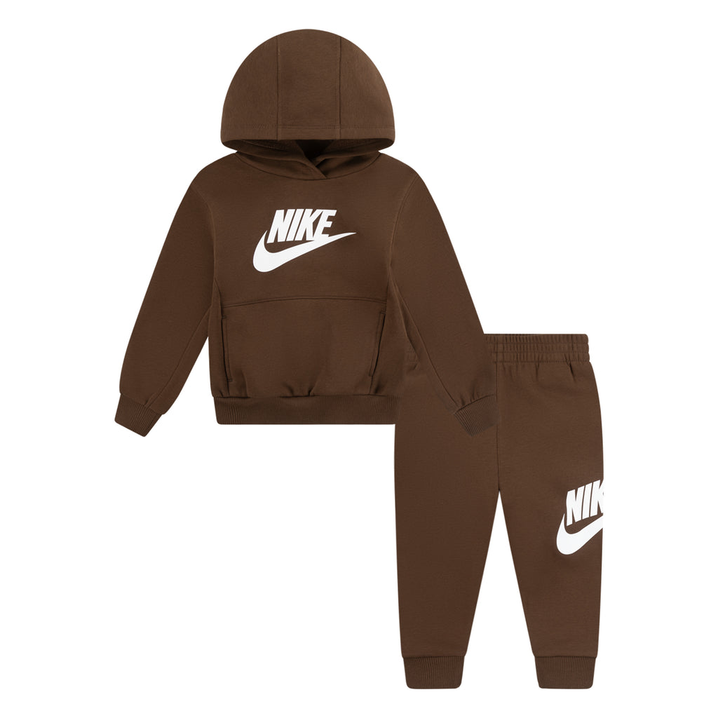 NIKE TODDLER KIDS' FLEECE SET (BROWN SIZE 2T-4T)