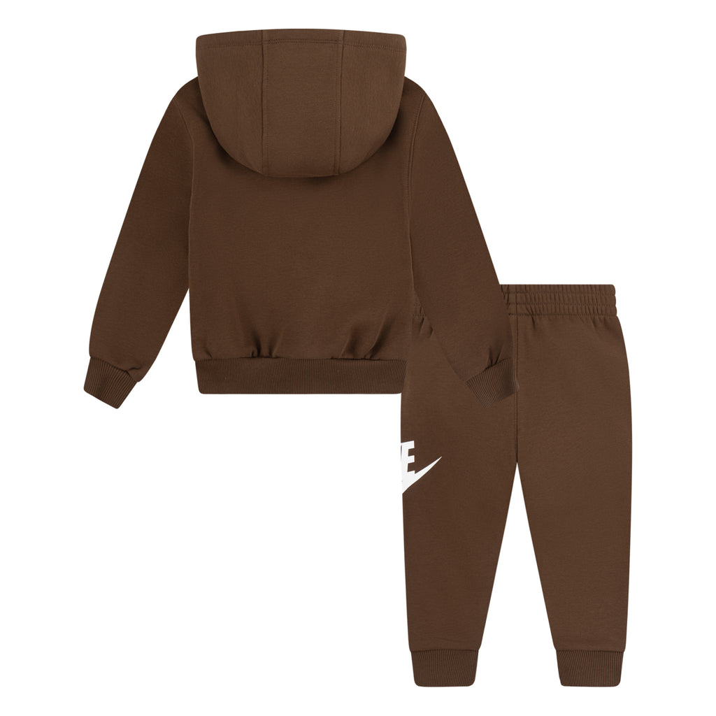 NIKE TODDLER KIDS' FLEECE SET (BROWN SIZE 2T-4T)