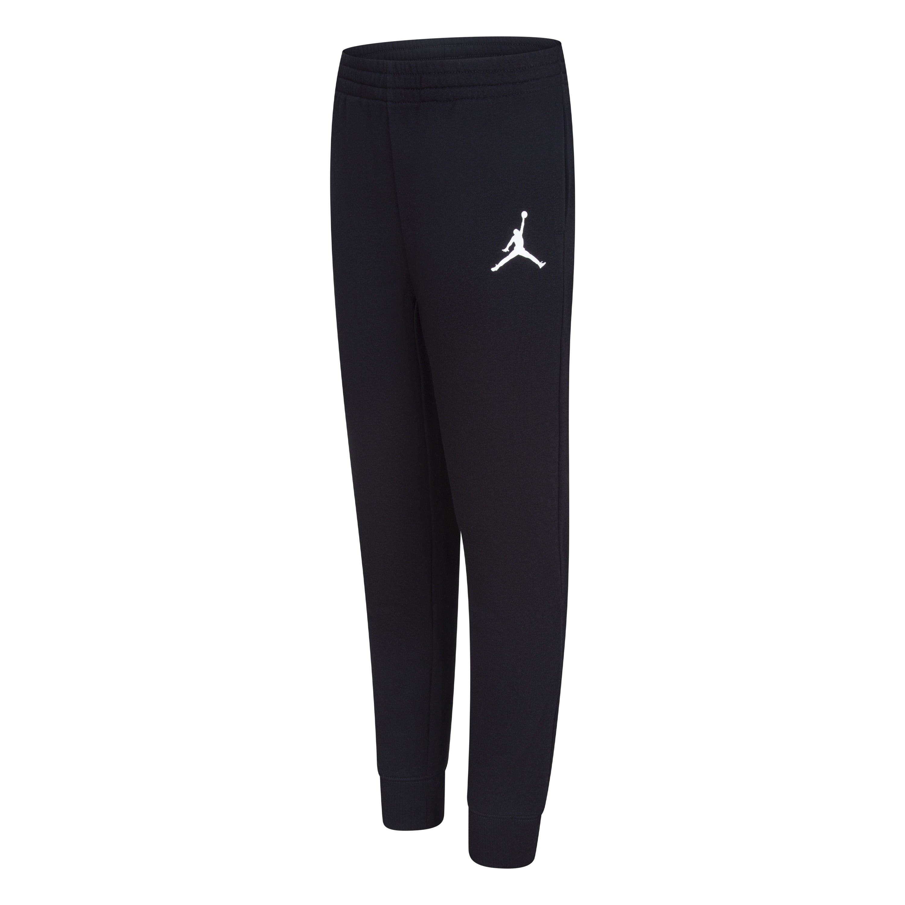JORDAN YOUTH KIDS ZIP-UP HOODIE & JOGGER SET (BLACK SIZE S-XL)
