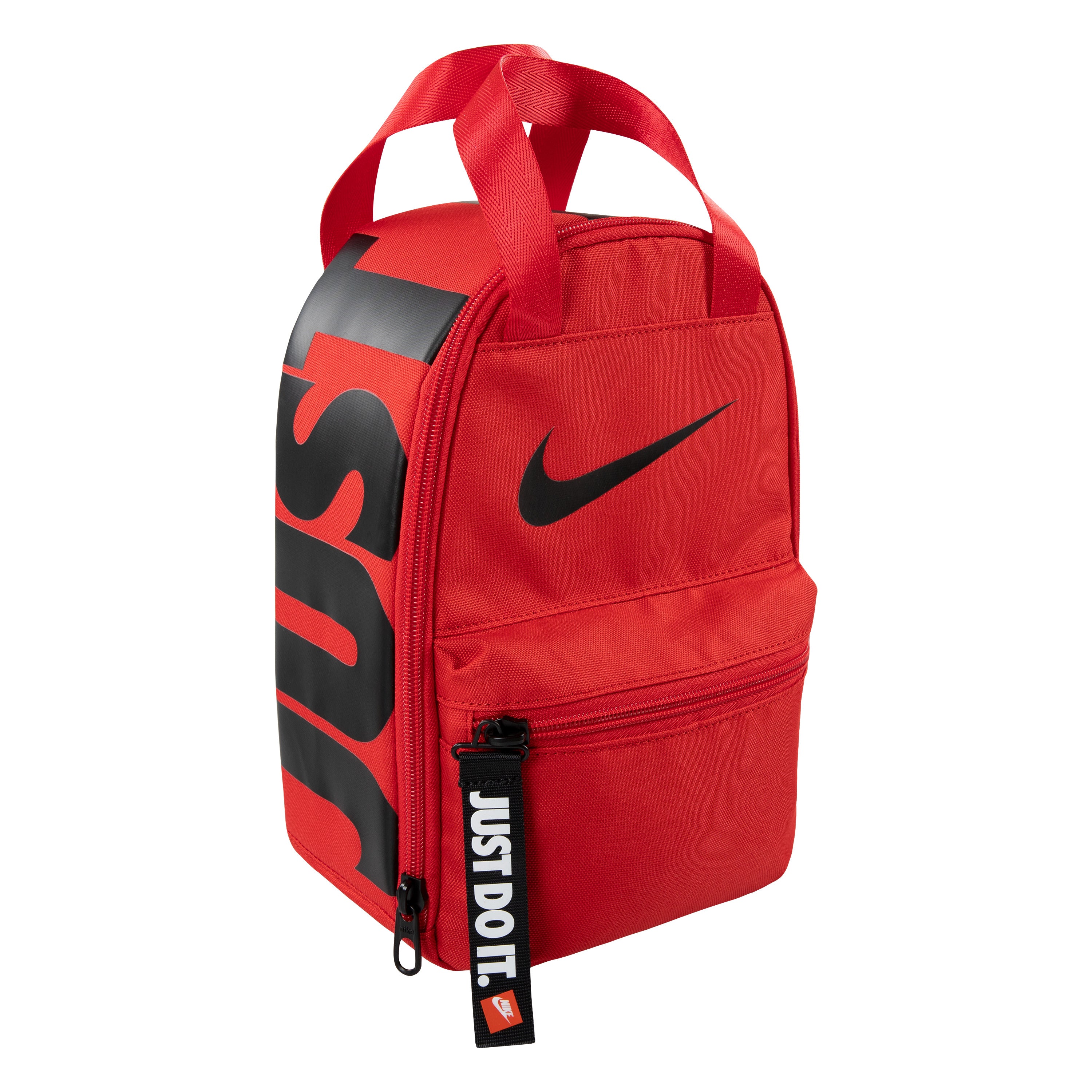 NIKE KIDS ZIP PULL UNIVERSITY RED & BLACK LUNCH BAG