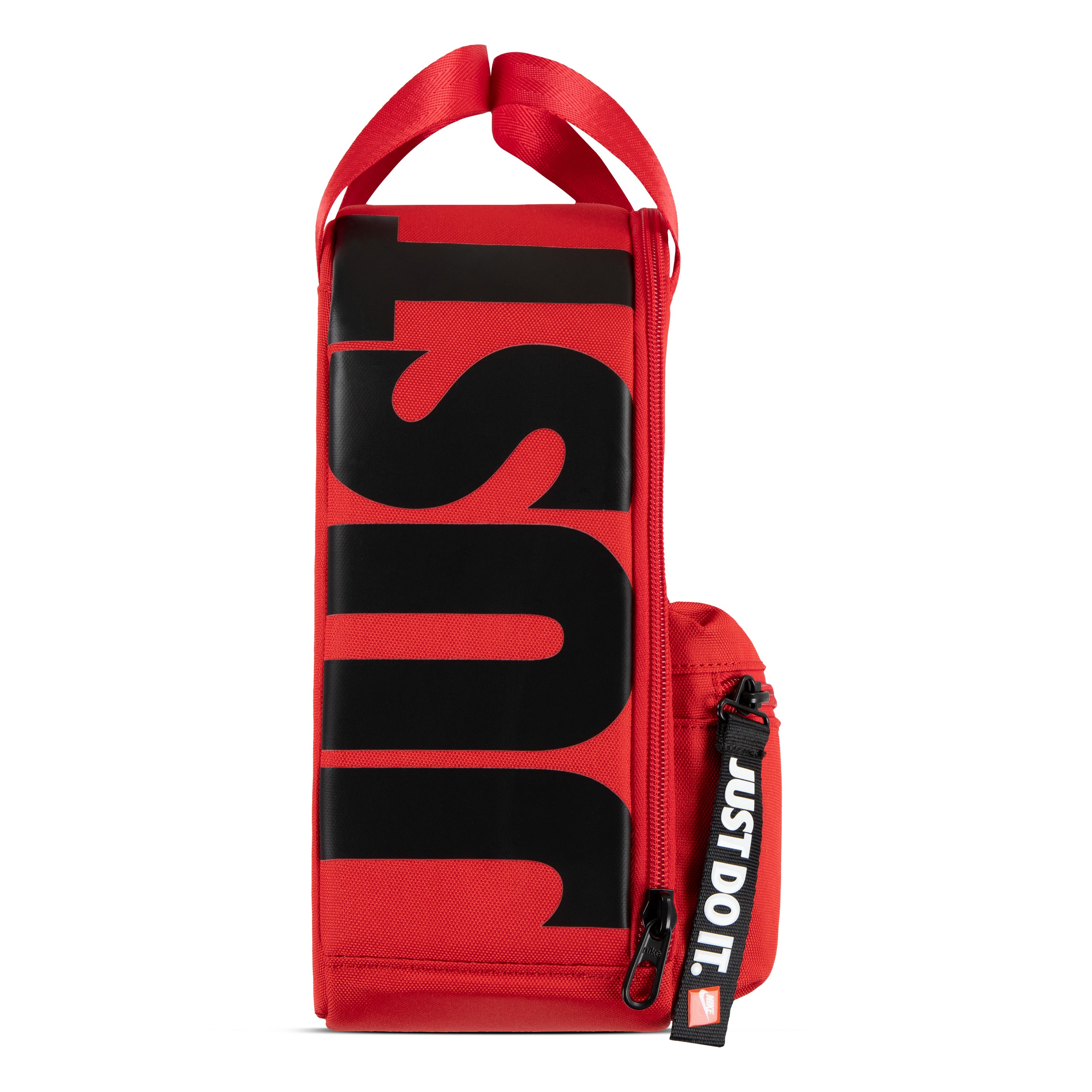 NIKE KIDS ZIP PULL UNIVERSITY RED & BLACK LUNCH BAG