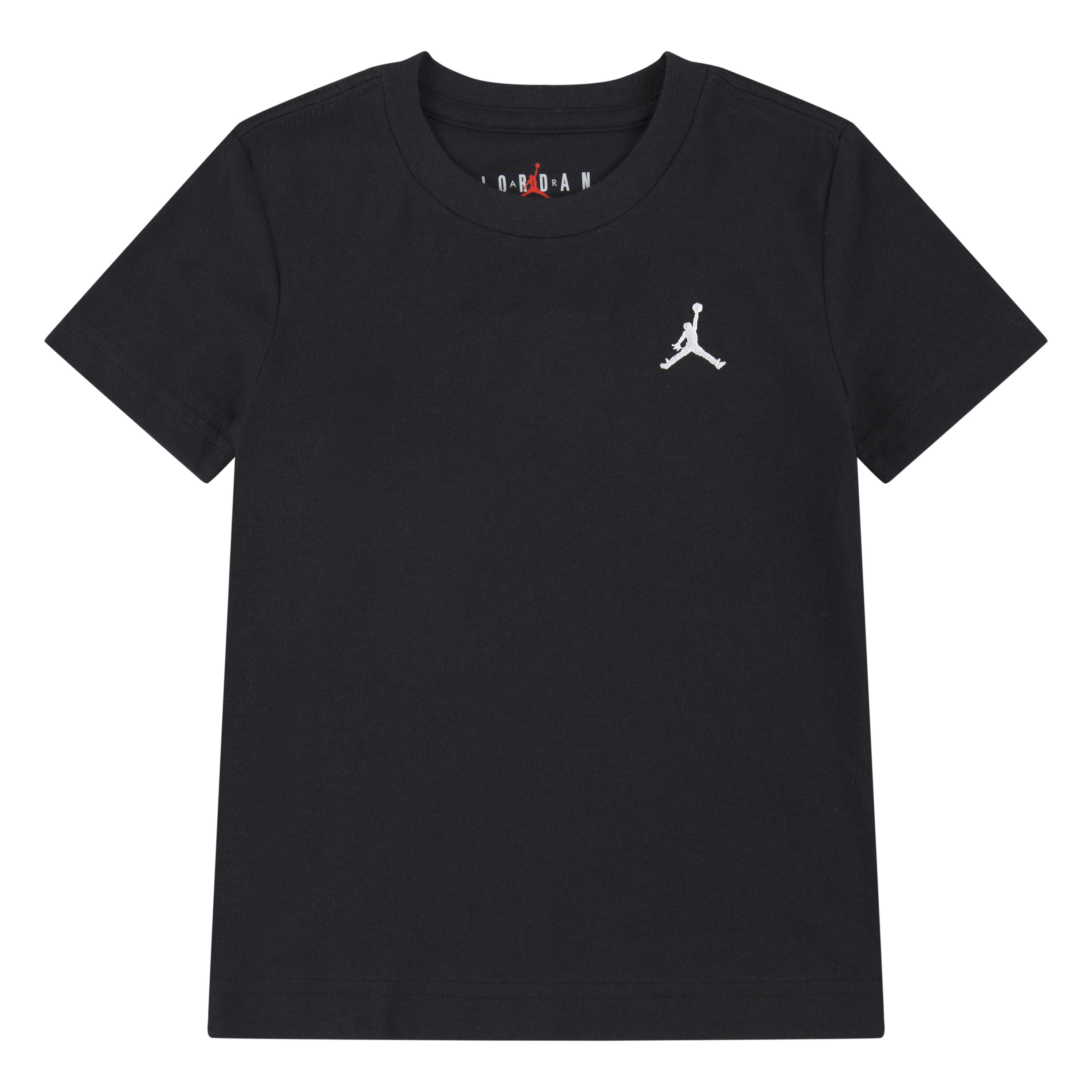 JORDAN TODDLER BOYS' JUMPMAN AIR EMBROIDERED BLACK T-SHIRT (SIZES 2T-4T)