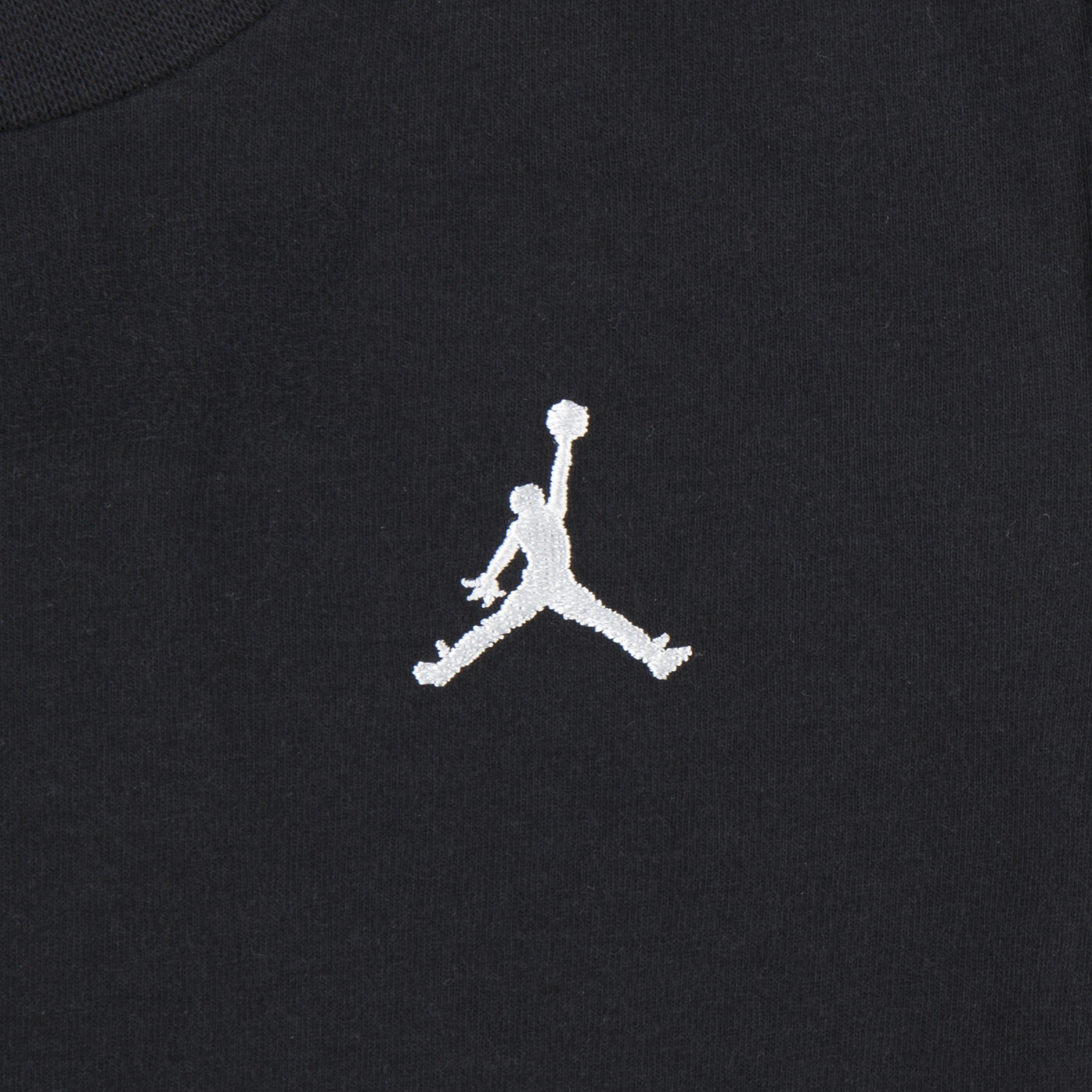 JORDAN TODDLER BOYS' JUMPMAN AIR EMBROIDERED BLACK T-SHIRT (SIZES 2T-4T)