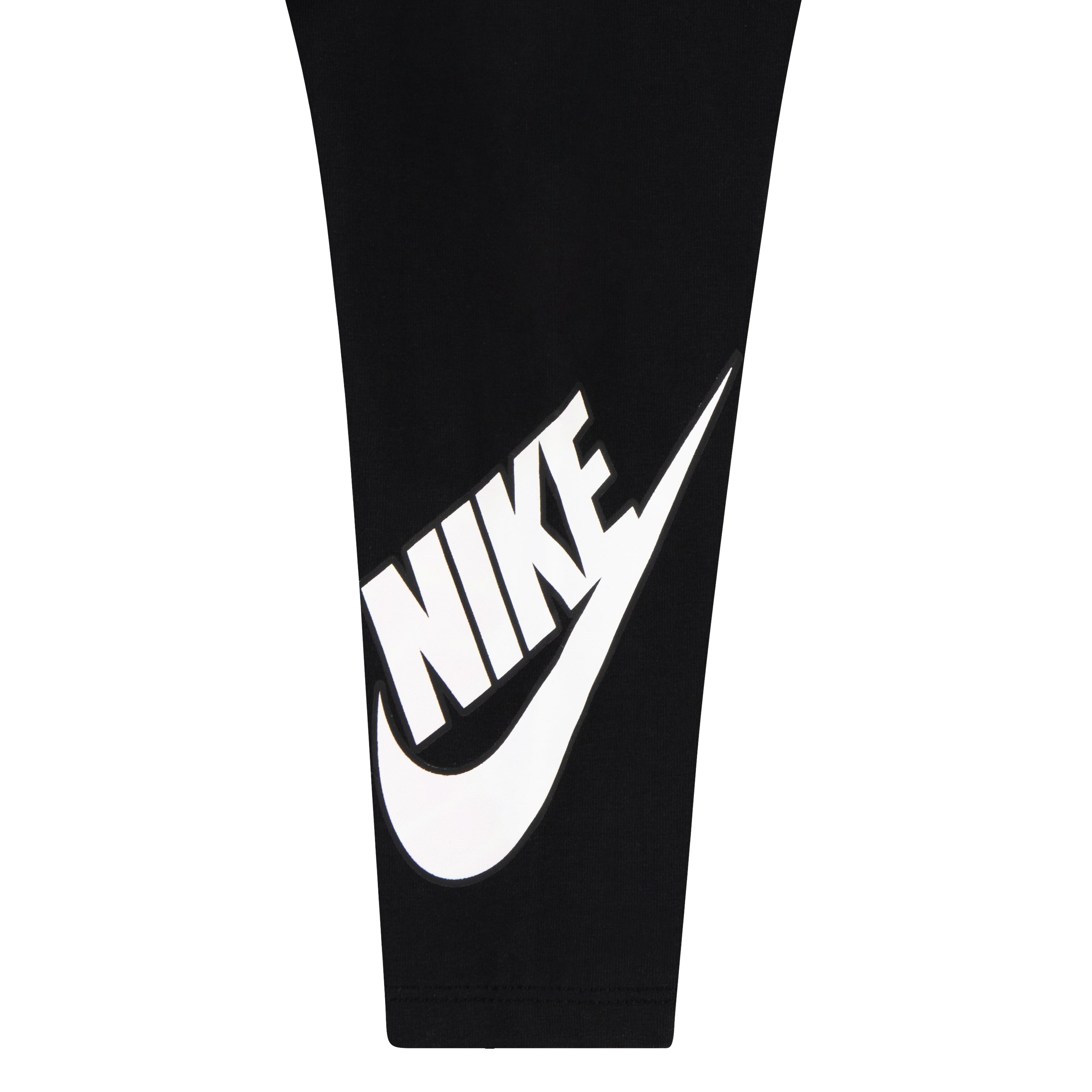 NIKE INFANT GIRLS' LONG SLEEVE TOP &amp; LEGGING SET (PINK/BLACK SIZE 12-24M)