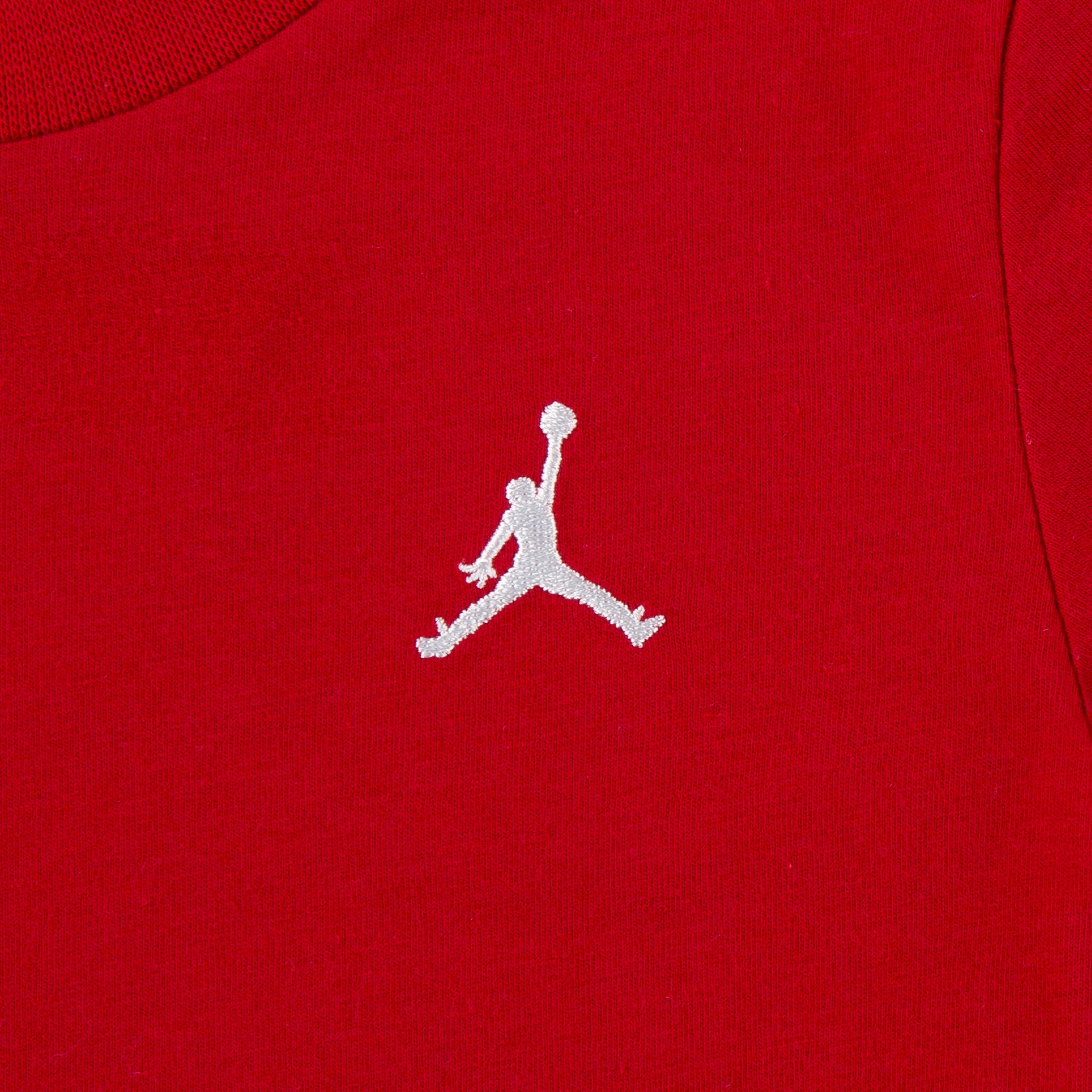 JORDAN TODDLER BOYS' JUMPMAN AIR EMBROIDERED RED T-SHIRT (SIZES 2T-4T)