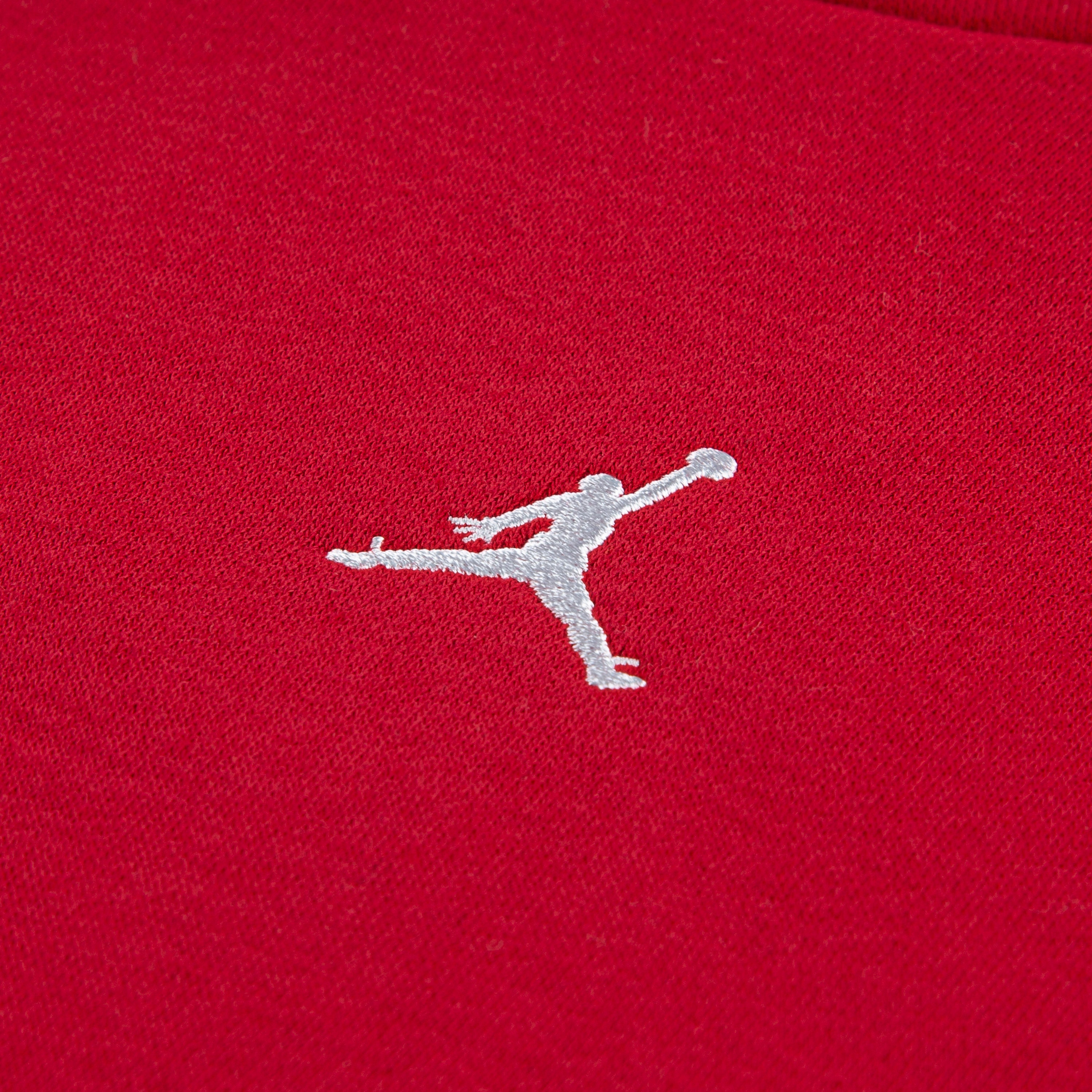 JORDAN TODDLER BOYS' MJ BROOKLYN FLEECE 2-PIECE RED HOODIE & JOGGER SET (SIZE 2T-4T)
