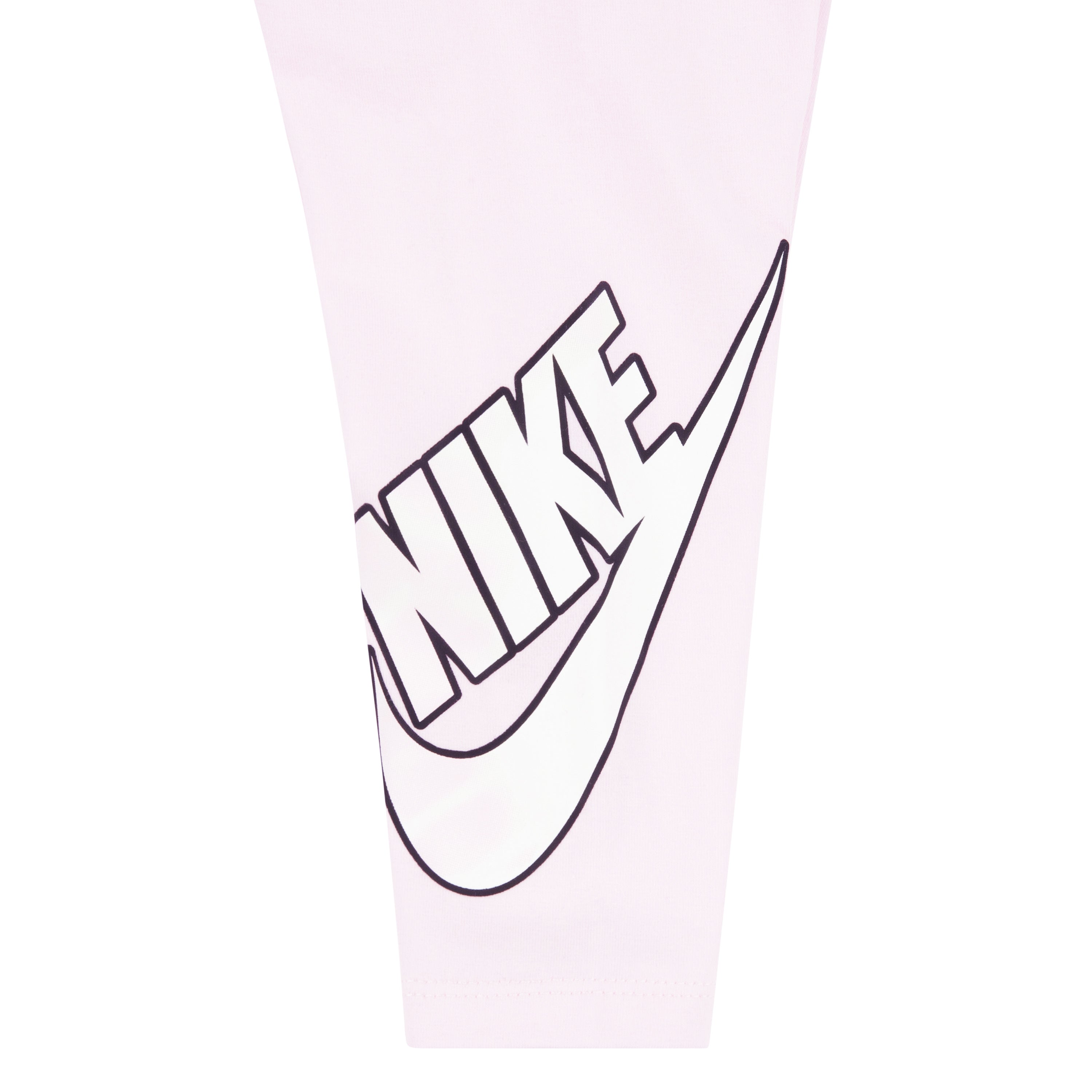 NIKE TODDLER GIRLS' LONG SLEEVE TOP & LEGGING SET (GREY/PINK SIZE 2T-4T)