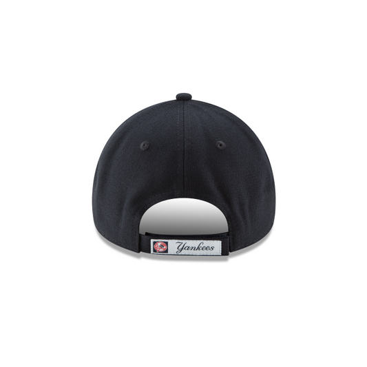 MEN'S NEW ERA MLB THE LEAGUE 9FORTY NEW YORK YANKEES NAVY BLUE & WHITE VELCRO CAP