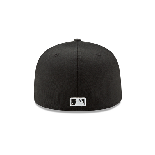 MEN'S NEW YORK YANKEES 5950 FITTED WHITE ON BLACK