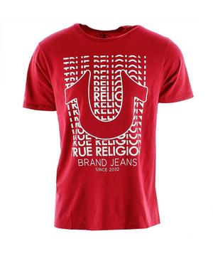 TRUE RELIGION ALL OVER LOGO TEE