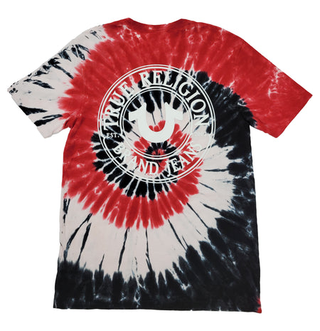 MOVE REFLECTIVE TIE DYE SS CREWNECK TEE