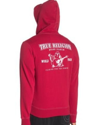 TRUE RELIGION CLASSIC LOGO ZIP UP HOODIE