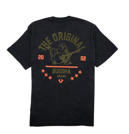 TRUE RELIGION THE ORIGINAL BUDDHA BRAND TEE (JET BLACK)