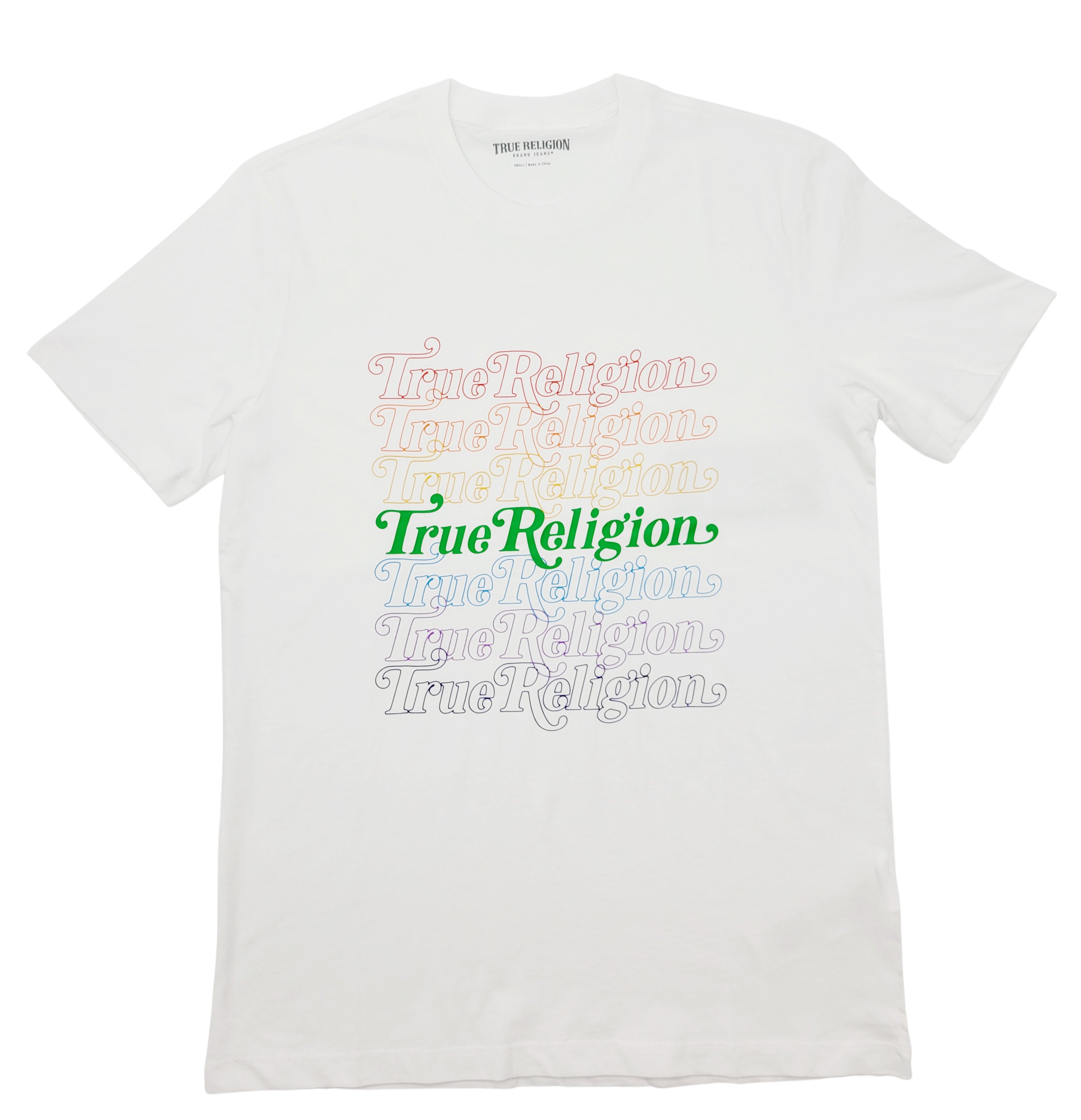 TRUE RELIGION REPEAT LOGO SS TEE