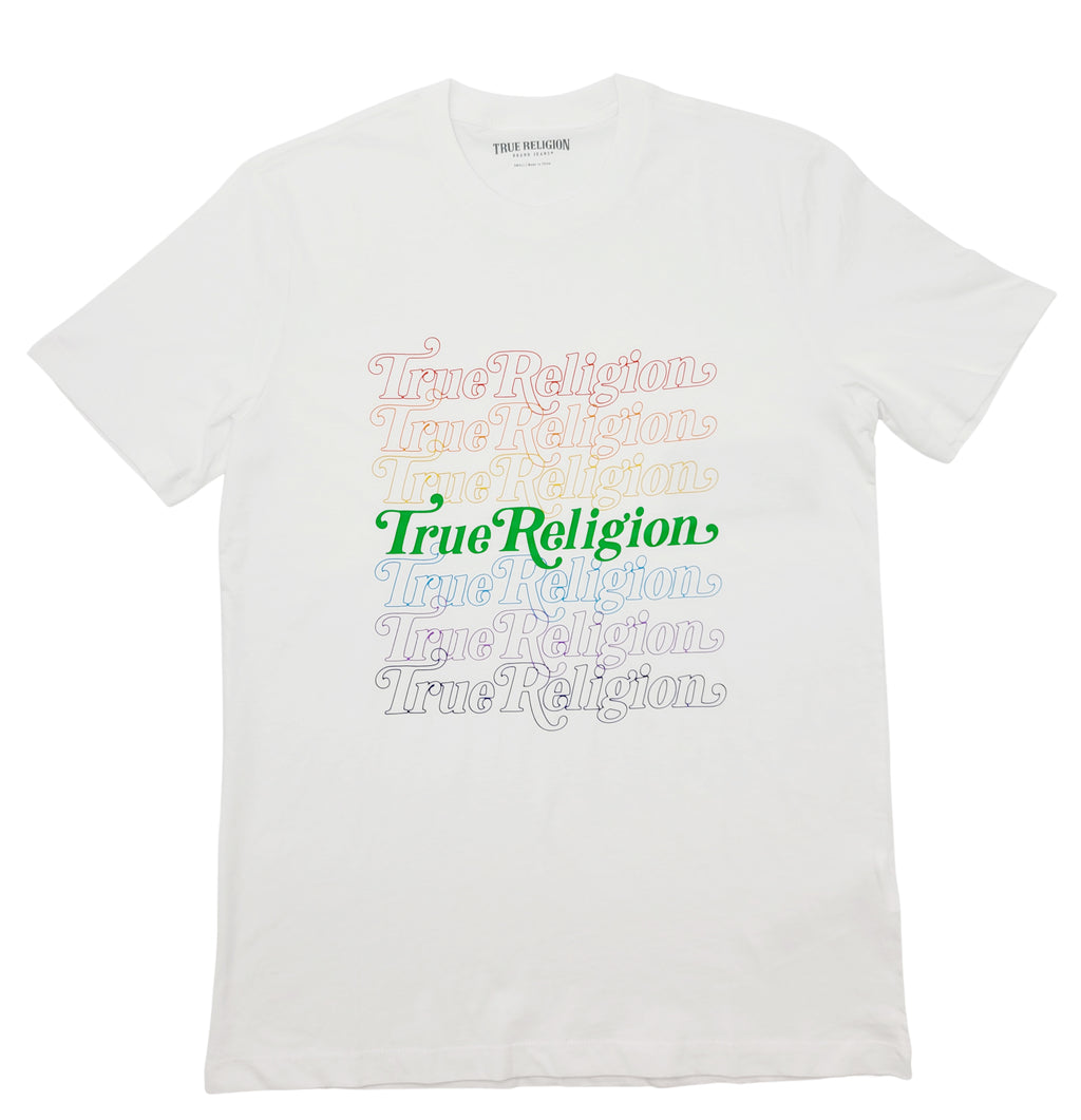 TRUE RELIGION REPEAT LOGO SS TEE