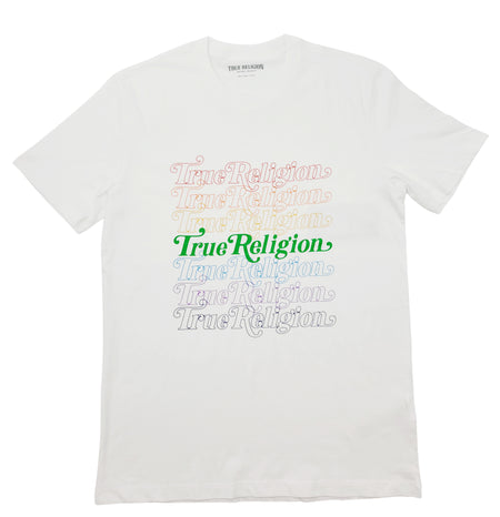 TRUE RELIGION REPEAT LOGO SS TEE