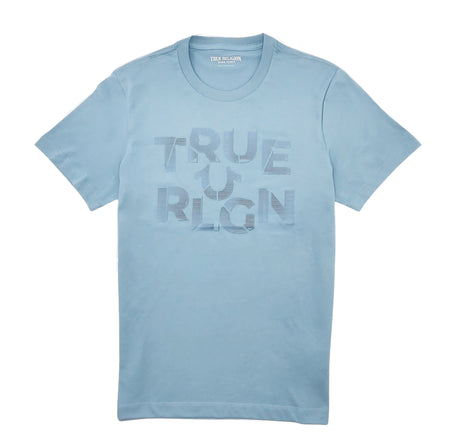 TRUE RELIGION HS CREW NECK TEE (BLUE)