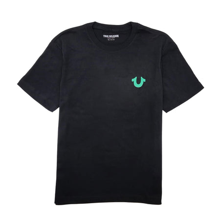 TRUE RELIGION BUDDHA LOGO SEAL TEE (BLACK)