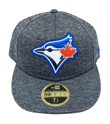 MENS TORONTO BLUE JAYS 59 FIFTY STRETCH TECH FABRIC FITTED HAT