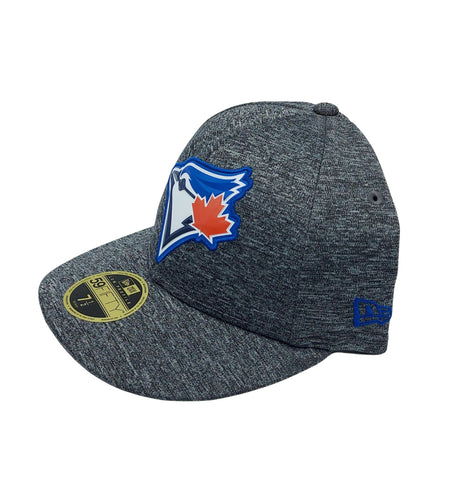 MENS TORONTO BLUE JAYS 59 FIFTY STRETCH TECH FABRIC FITTED HAT