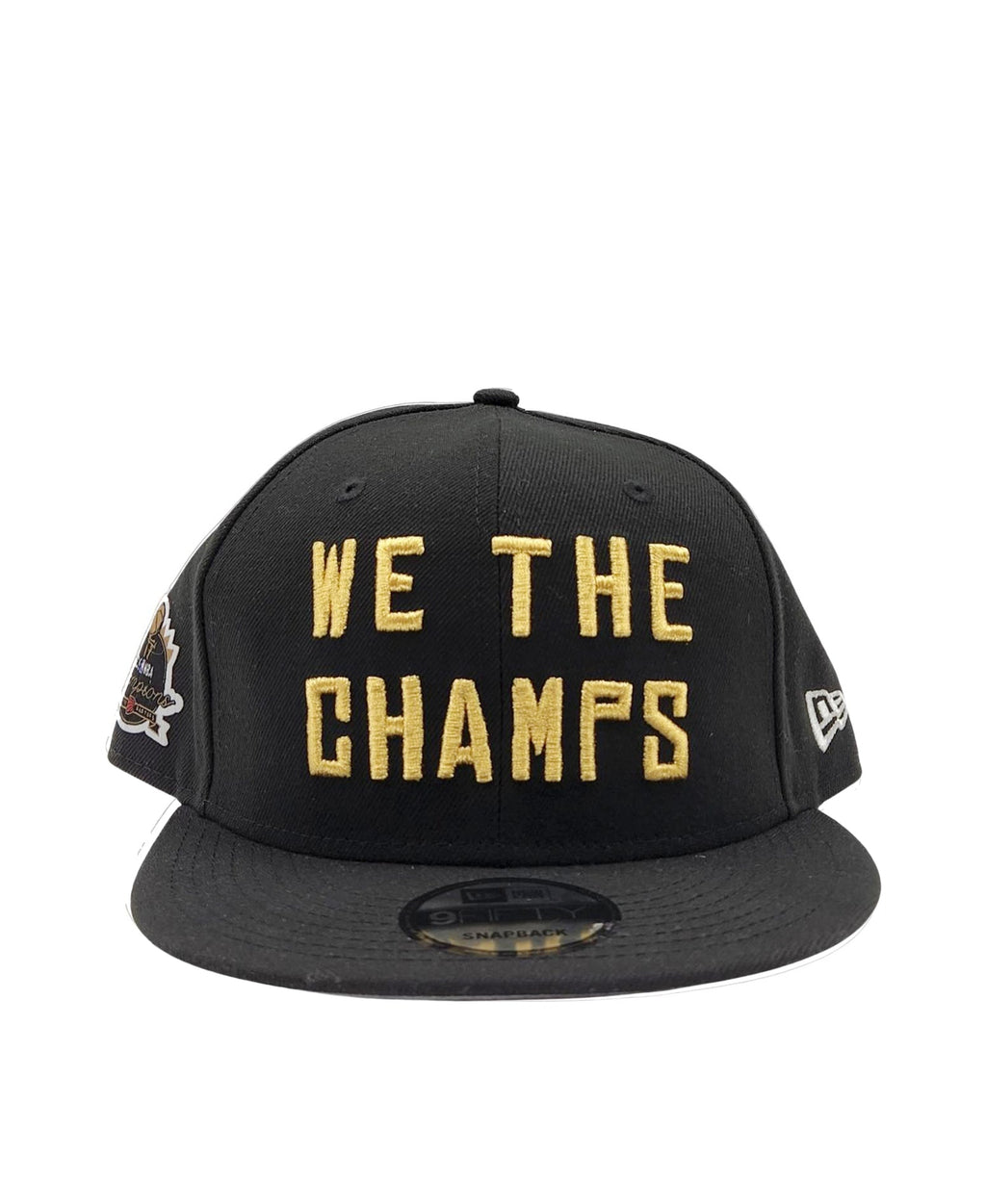 MEN'S 950 NEW ERA TORONTO RAPTORS CHAMPIONS BLACK SNAPBACK HAT