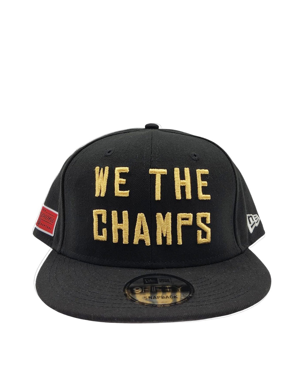 MEN'S 950 NEW ERA TORONTO RAPTORS CHAMPIONS BLACK SNAPBACK HAT