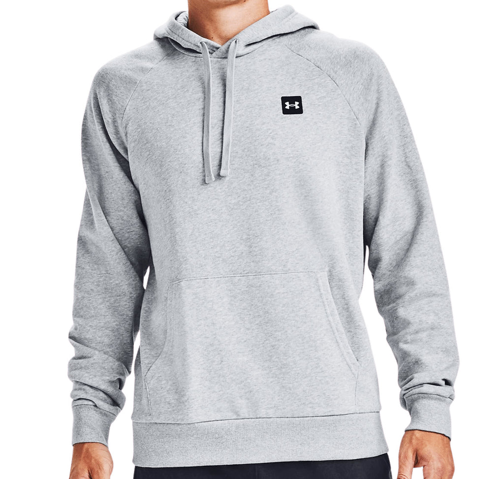 UNDER ARMOUR MEN'S UA RIVAL FLEECE HOODIE (GREY)