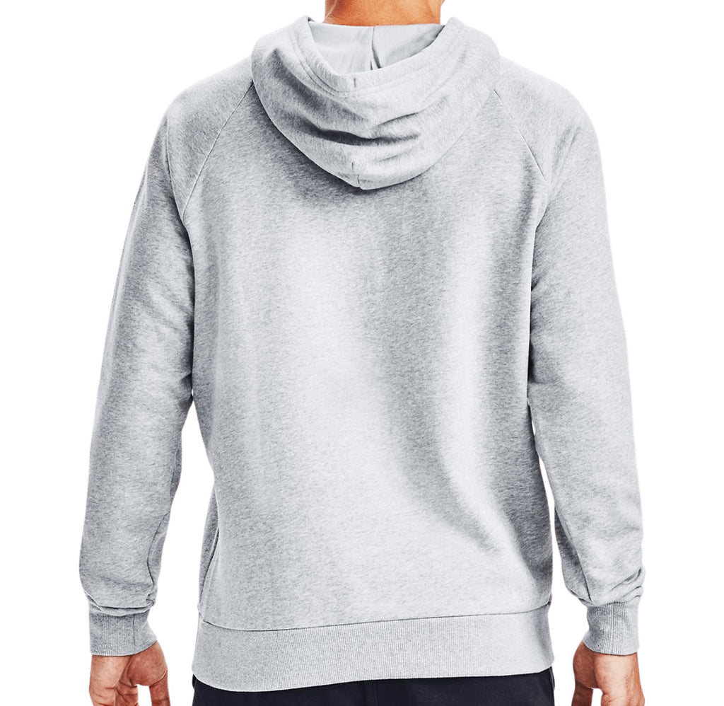 UNDER ARMOUR MEN'S UA RIVAL FLEECE HOODIE (GREY)