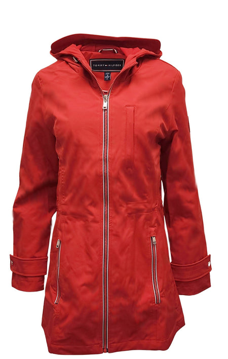 TOMMY HILFIGER WOMEN'S SOFTSHELL JACKET (RED)