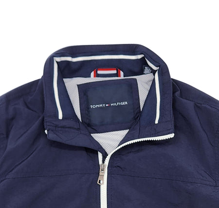 TOMMY HILFIGER MEN'S BOMBER JACKET (NAVY BLUE)