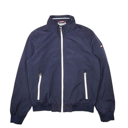 TOMMY HILFIGER MEN'S BOMBER JACKET (NAVY BLUE)