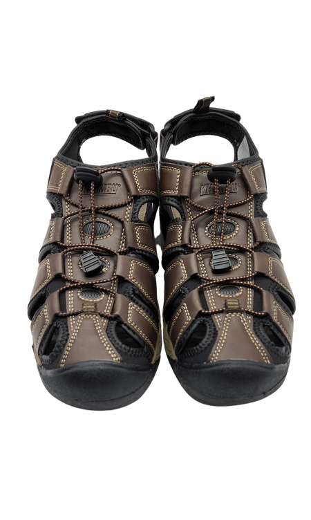 KHOMBU MEN'S RIVER SANDAL (BROWN)