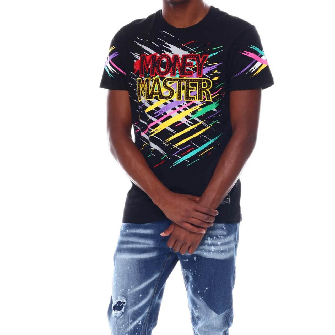 KIDS MONEY MASTER TEE(SMALL- X-LARGE) (Available in Black and White)
