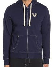 TRUE RELIGION CLASSIC LOGO ZIP UP HOODIE