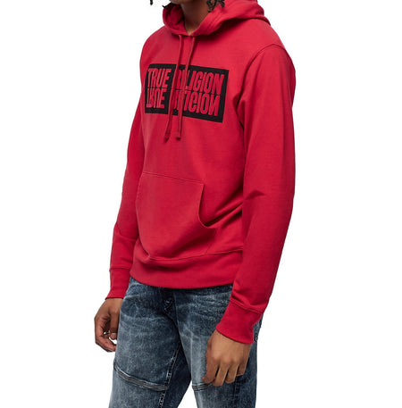 TRUE RELIGION LS REFLECTION HOODIE RED