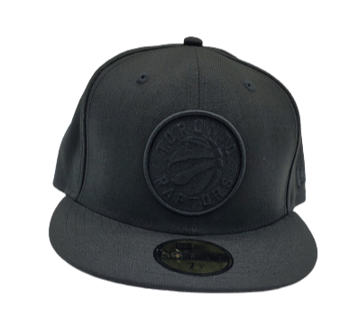 MEN'S TORONTO RAPTORS 5950 FITTED BLACK ON BLACK