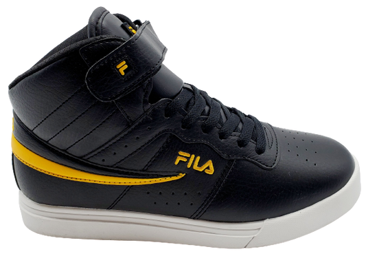 FILA VULC13 KIDS SHOE (Available in Black/Green and Black/Yellow) BLACK YELLOW