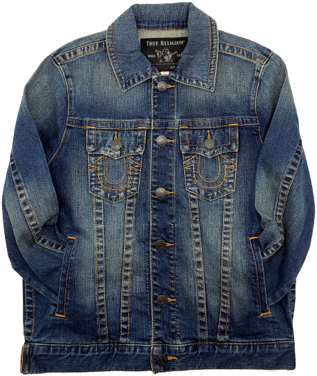 TRUE RELIGION TRUCKER DENIM JACKET
