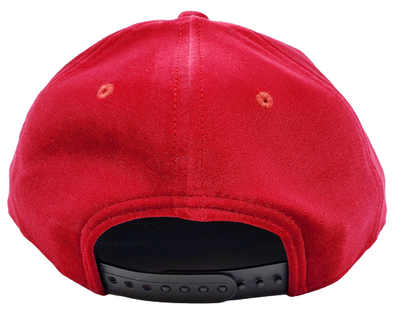 MEN'S TORONTO RAPTORS 950 BLACK ON RED VELOUR HAT